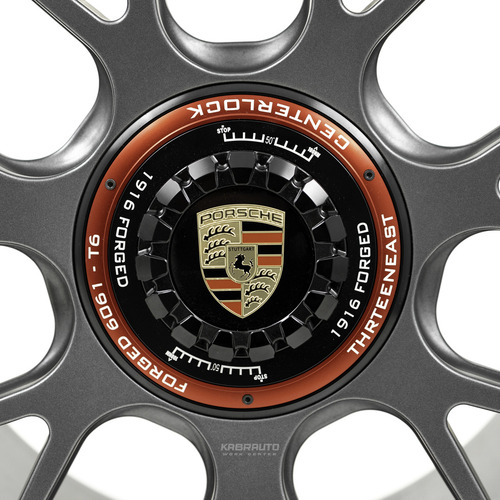 Rodas Porsche 911 Gt2 Rs Forjadas Aro 20 Com 21 5x130 Cor Grafite