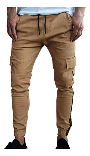 Pantalones Cargo Creativos, Ajustados Y Ajustados A Juego, P