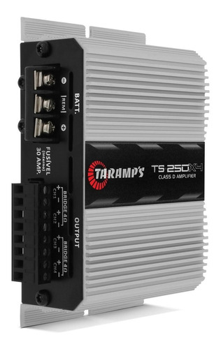 Amplificador Planta Taramps Ts-250 X 4 Canales 250w 2 Ohmios