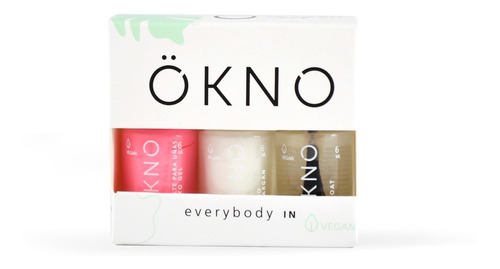 Ökno Everyday Trío Esmalte Gel Vegano Color +argán +top Coat