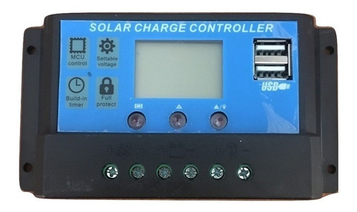 Regulador De Carga Solar Rbl 12/24v-30a