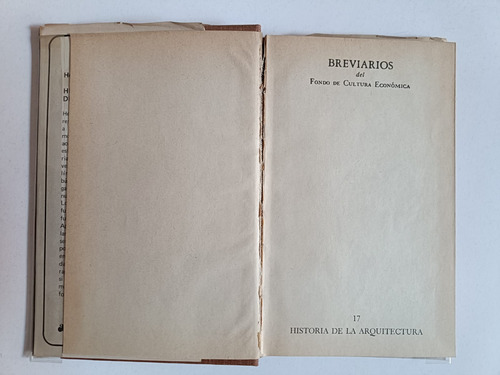 Libro Historia De La Arquitectura (Usado)