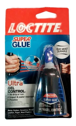 Loctite 43903 Super Pegamento Ultra Control En Gel Azul 4g