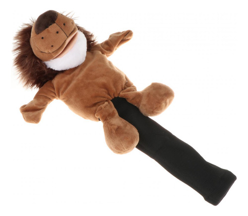 Funda De Madera Para Palos De Golf Con Forma León Marrón
