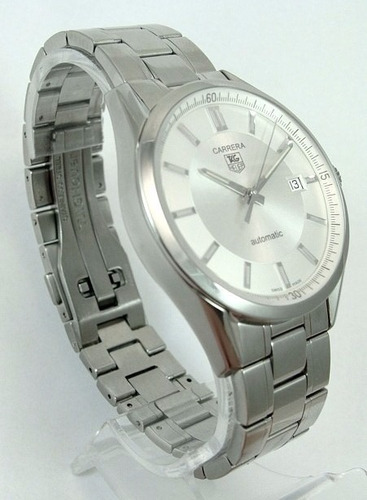 Tag Heuer Carrera Automático Calibre 5 Todo Aço Safira*!