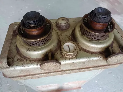 Antigua Estufa A Kerosene Tipo Pod Chapa Vintage Uso (Usado)