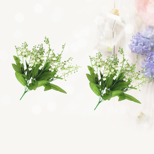 Bouq De Flores Artificiales Convallaria Majalis De Simulació