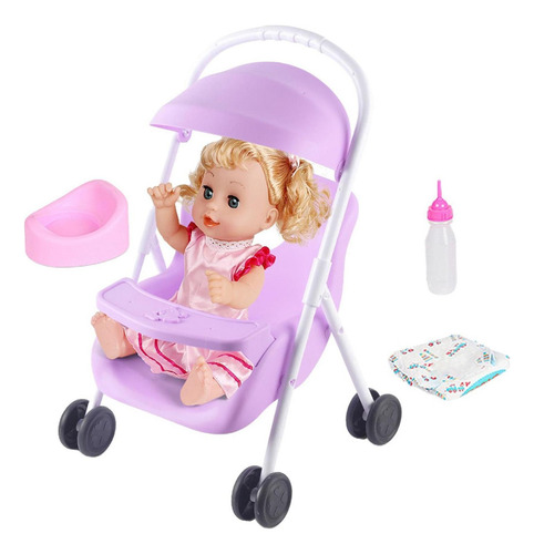 M0r Mi Primera Muñeca De Bebé Cochecito De Cuerpo Suave