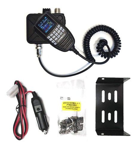Imagen 5 de 7 de Base Movil Mini Anysecu Wp-9900 Vhf/uhf 25w Pantalla Color