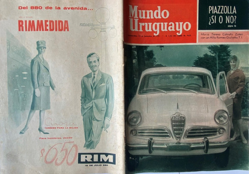 Mundo Uruguayo N° 2211 Piazzolla  1961
