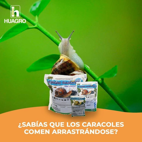 Molusqucida Huagro Babotox Mata Babosas Y Caracoles X1kg