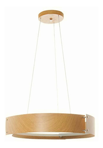 Maxxi Mx-cl1021/oak Candil Decorativo Techo, Pantalla