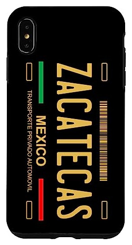 Funda Para iPhone XS Max Zacatecas License Plate-022