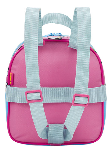 Kit de mochila escolar Xeryus KIT XER PANDA VA25 com design Estampado - azul-claro