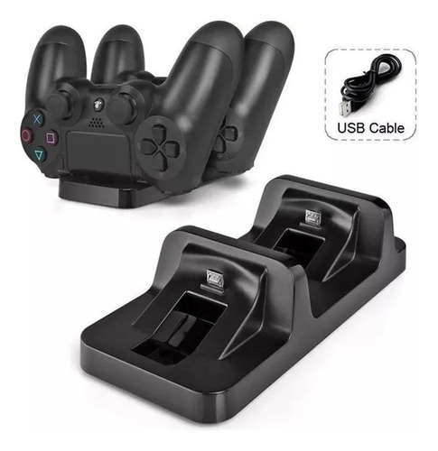 Cargador De Mandos Ps4 Dual Shock Playstation 4 Doble