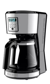 Cafetera Black+Decker CM1231 black y silver de goteo 120V