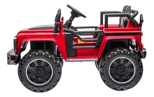 Carro Montable Eléctrico Aeiou Bg6188c Control Remoto 4x4 Color Rojo