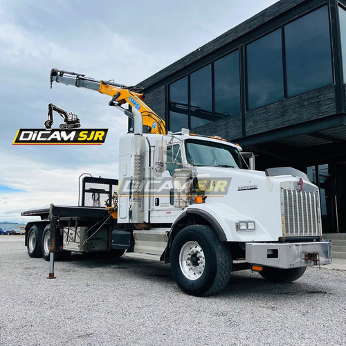Grúa Hiab 10 Toneladas Effer 250/5s Kenworth T800 Año 2009