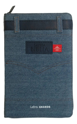 Biblia Rvr065/zcti Pjr/jean Cinturon Azul