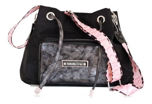 Bolso Stone Negro Nueva Temporada Isabella Cruz Carteras