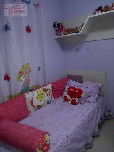 Imagem 6 de 12 de Cobertura Com 3 Dormitórios À Venda, 75 M² Por R$ 480.000,00 - Vila Pires - Santo André/sp - Co0557