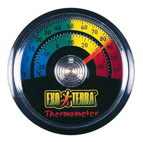 Exo Terra Termómetro, Celsius Y Fahrenheit.