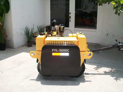 Rodillo Compactador Doble Vibratorio Operador A Pie Nuevo