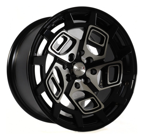 Rines 4 Pzas 15x8   4x100/114.3 Negro Con Pulido