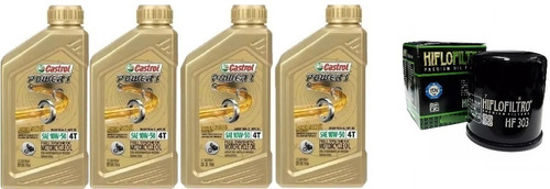 Kit Service Benelli Tnt 600 + Filtro Castrol Sintetico Fas