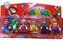 Comprar Muñecos Super Mario Bros X6 Luigi Pech Yoshi Luigi