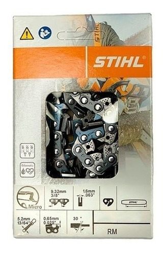 Corrente Motosserra Stihl Ms 170 22 Dentes - Sabre 30cm