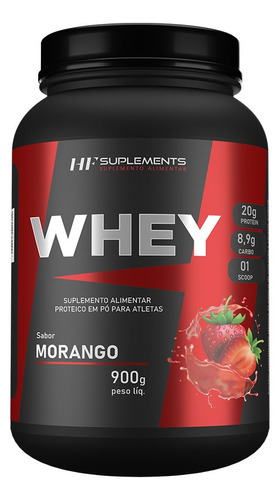 Whey Protein 900g Proteina Hf Suplements