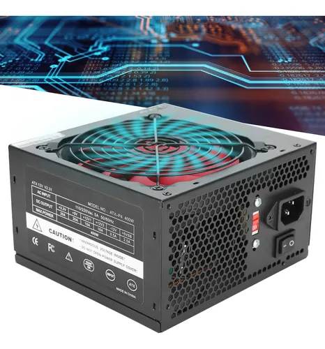 Fuente De Alimentación Silenciosa Para Pc, 400 W, Piezas De