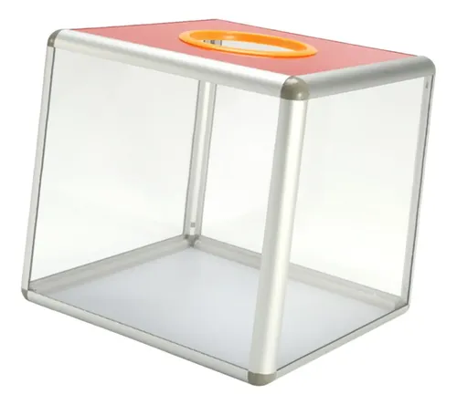 Urna Rifa Caja De Rifa, Urna Electoral, Pequeña Cqg1 | MercadoLibre