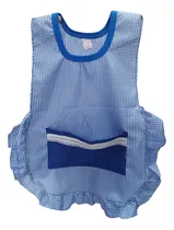Comprar Ponchito Jardin Azul Niño Y Niña - Talles 4 Al 8