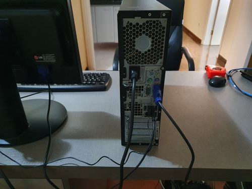Imagem 3 de 10 de Kit Cpu Hp Compaq Amd X3 4gb Ssd 120gb Monitor Teclado Mouse