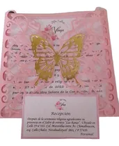 Comprar 40 Invitaciones Completas Bodas, Bautizo, 15 Años, Cumpleañ