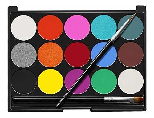 Imagen 1 de 1 de Kits De Pintura Corp Para La Cara, 15 Colores No Tóxic...