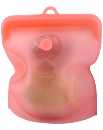 Bolsa De Silicona Reutilizable 1500ml, Para Freezer O Micro