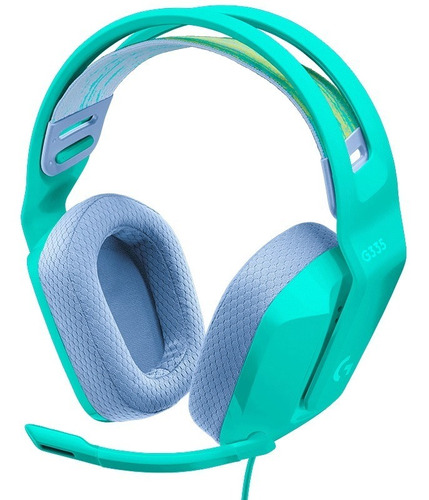 Diadema Gamer Logitech G335 3.5mm Xbox/ps5/switch/pc Menta