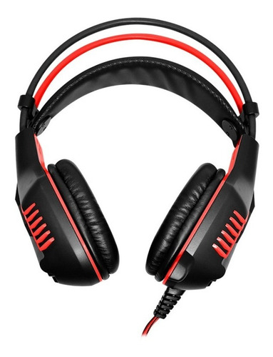 Imagen 5 de 5 de Auricular Gamer 7.1 Usb Con Software, Pc, Mic. Y Leds Gz580
