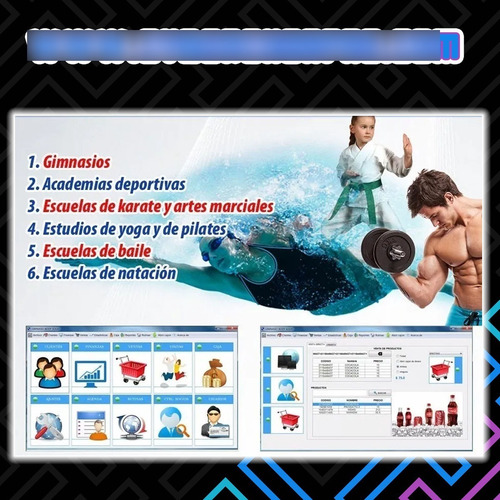 Sistema Gym - Gim - Rele O Lector - Control Socios