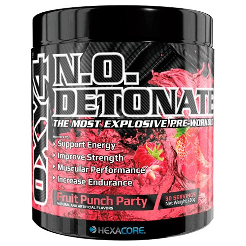 Oxy 4 Detonate Hexacore Pre Entreno 30 Servicios.