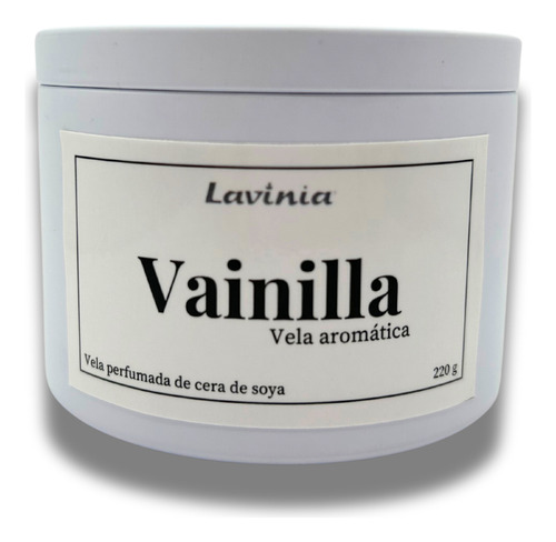 Vela Aromática: Vainilla