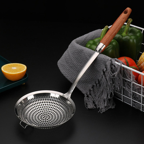 Cuchara Ranurada Con Mango Largo Para Cocinar, Colador,