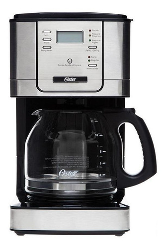 Imagen 2 de 2 de Cafetera Oster Flavor BVSTDC4401 super automática plateada de filtro 220V