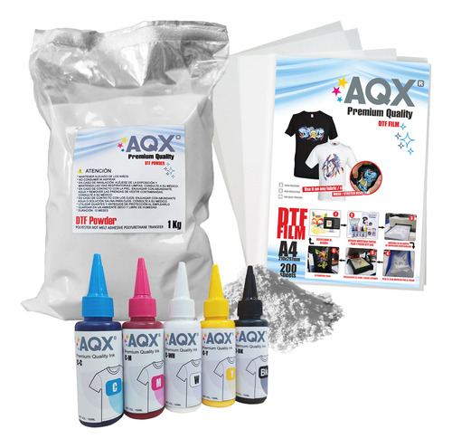 Combo Dtf Para Estampar Sublimar Transfer Telas Algodon L805 Tinta Cmbyw