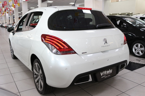 Pegeout 308 Griffe 1.6 Turbo 2016 Aut. Branco