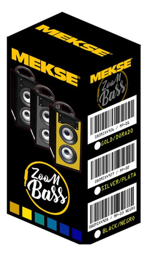 Parlante Activo Mekse  Zoom Bass 