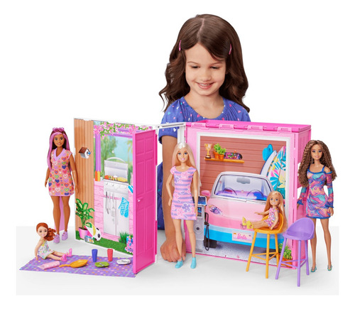 Barbie Casa De Muñecas Glam Con Muñeca Color Multicolor
